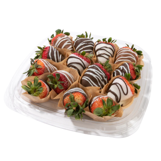 Longos Chocolate Dipped Strawberry Platter