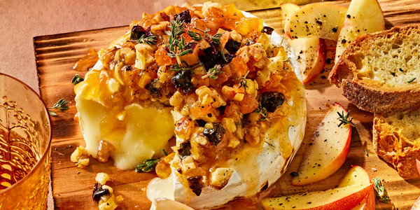 GRILLED CEDAR PLANK BRIE