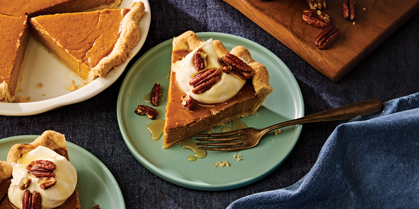 MAPLE HONEYNUT SQUASH PIE