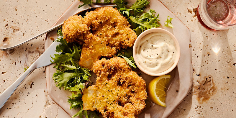SMOKY CAULIFLOWER SCHNITZEL