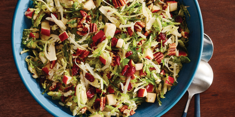 APPLE CHEDDAR SPROUTS SLAW