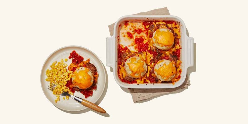 SALSA POTATO OVEN MEATLOAF