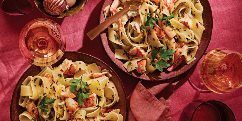 SIMPLE LOBSTER AND CRAB SCAMPI
