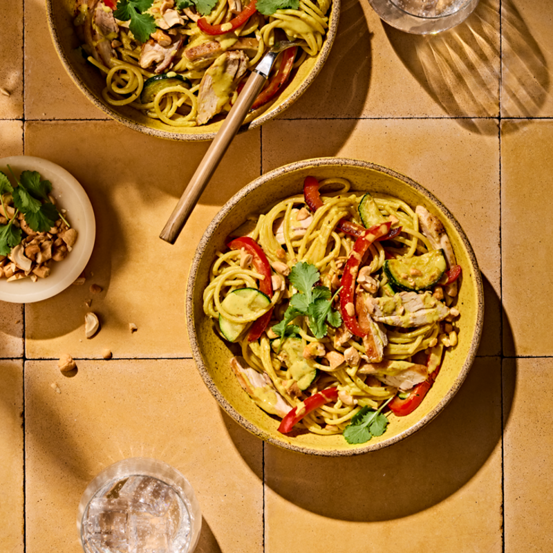 CHICKEN CURRY NOODLES