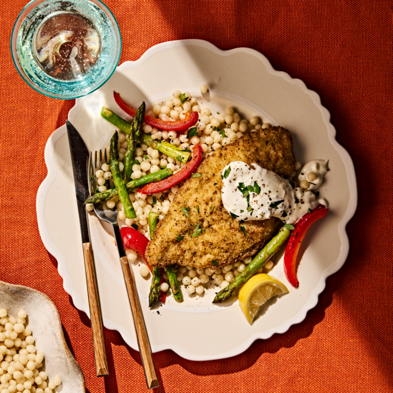 LEMON PEPPER STUFFED SOLE